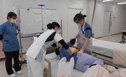令和7年度　新人看護職研修が行われています